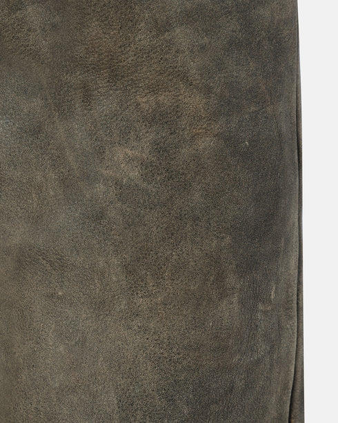 Leather Biker Pants